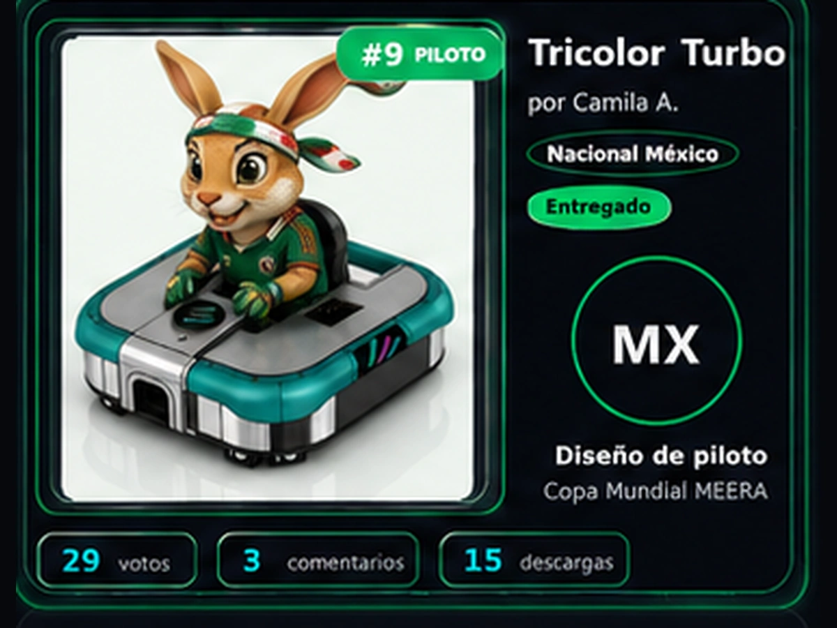 Entrega Tricolor Turbo para la Copa Mundial MEERA México
